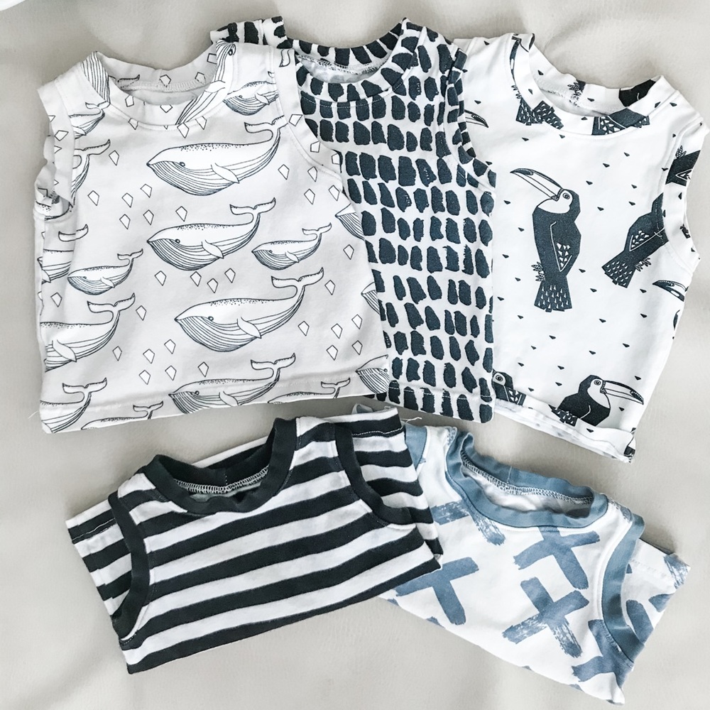 (0-3mo) Etsy Tank Top Bundle Boy/Girl